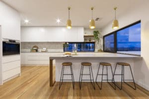 Kitchen interior design and styling by Studio Black Interiors, Denman Prospect Canberra, Australia