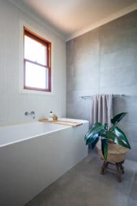 Interior design by Studio Black Interiors, Yarralumla bathroom renovation, Canberra, Australia.
