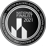Master Builders Australia 2021 Award Finalist